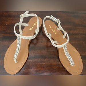 Authentic Prada sandals size 40